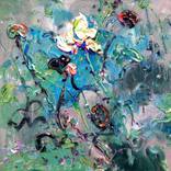 Lotus - Dawn-No.9 by Art Trouve Inc