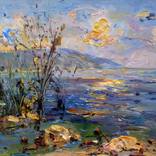 Chinese Erhai Lake in Yunnan Province by Art Trouve Inc