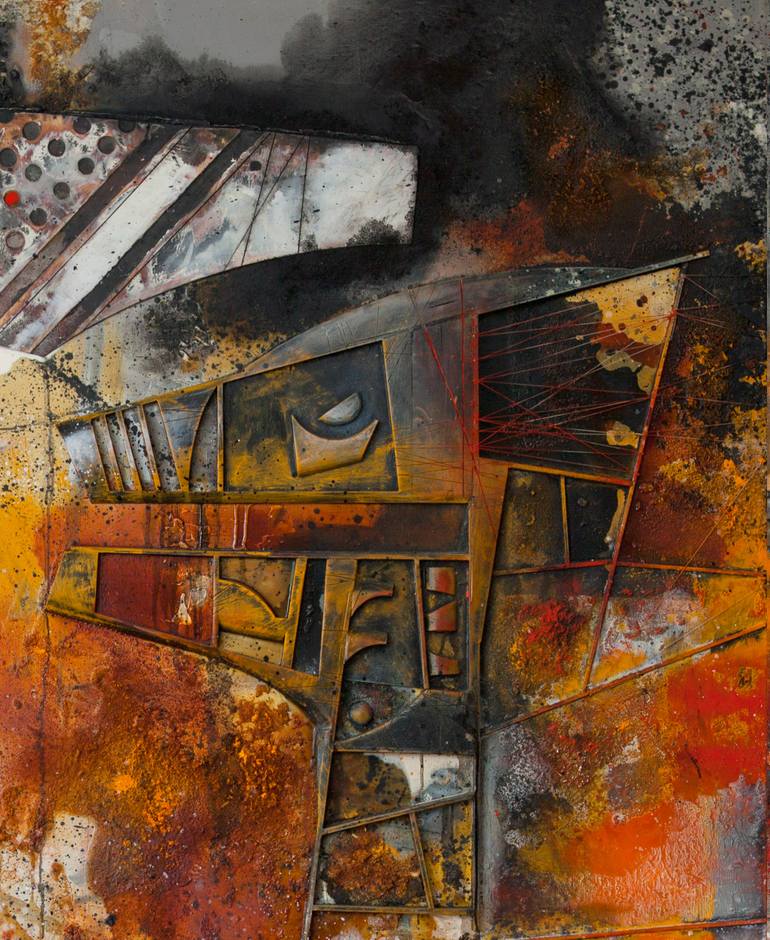 Original Other Abstract Painting by Mykola Zhuravel