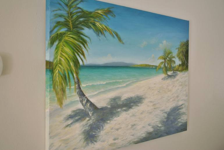 Original Realism Beach Painting by Alan Zawacki