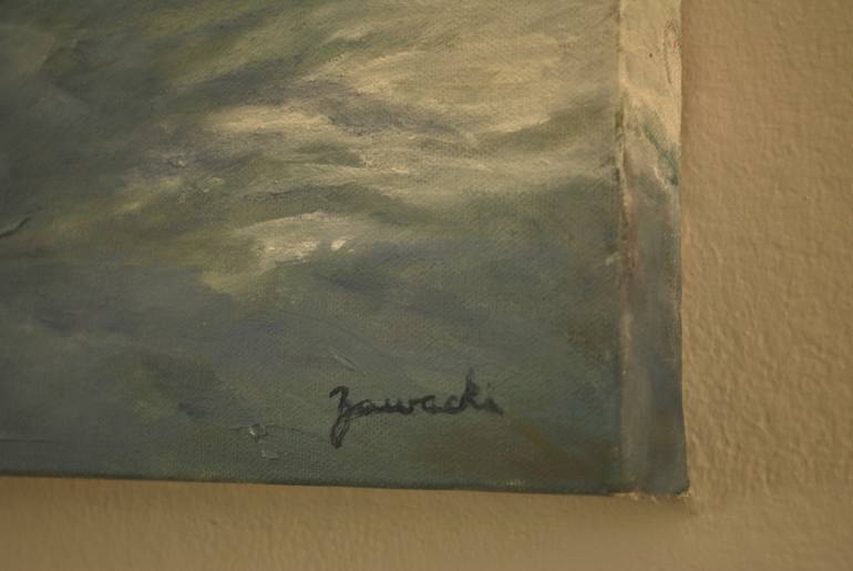 Original Realism Beach Painting by Alan Zawacki