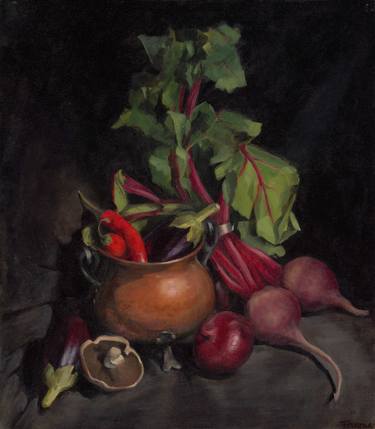 Original Still Life Paintings by Frannie Deane