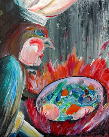 Print of Expressionism Cuisine Paintings by Kyla Taniguchi