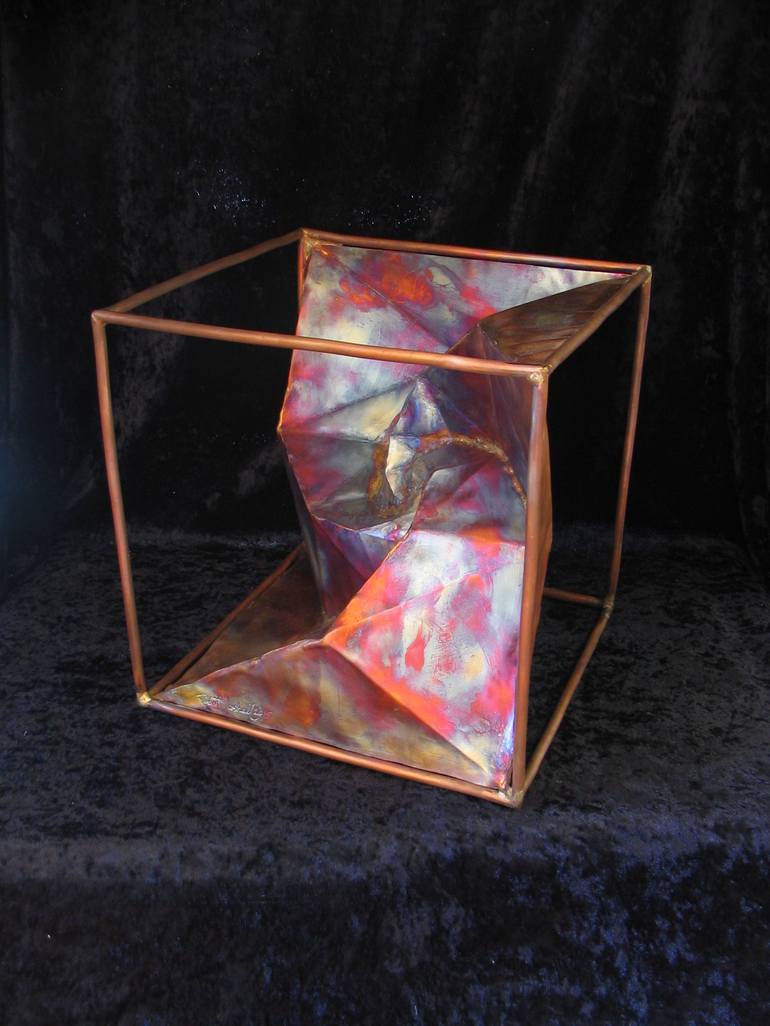 Original Abstract Expressionism Science Sculpture by ROBERT MARSHALL