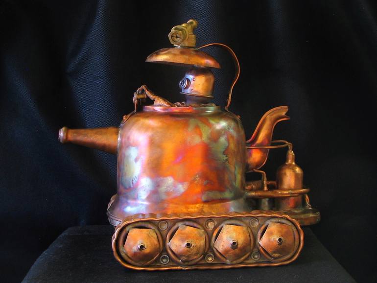 Original Surrealism Automobile Sculpture by ROBERT MARSHALL