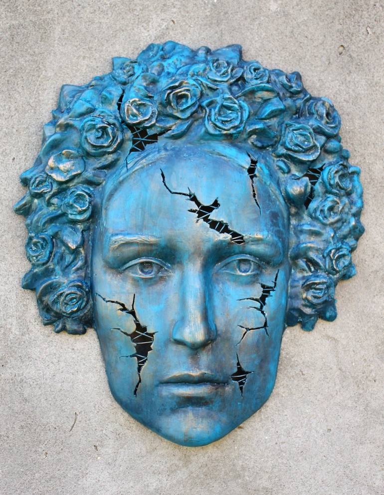 Original Fine Art Portrait Sculpture by Roman Rabyk