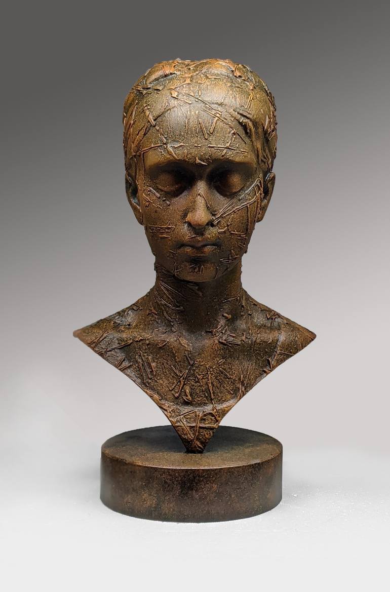 Original Figurative Women Sculpture by Roman Rabyk