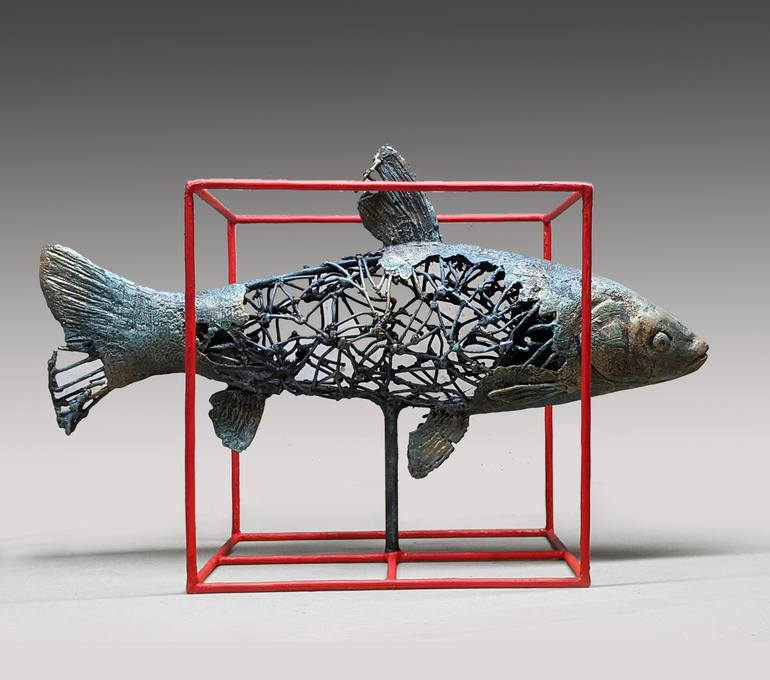 Original Conceptual Animal Sculpture by Roman Rabyk