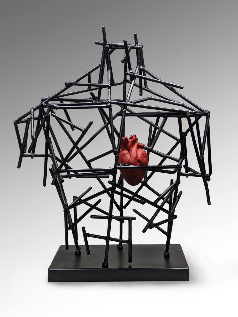 Original Figurative Body Sculpture by Roman Rabyk