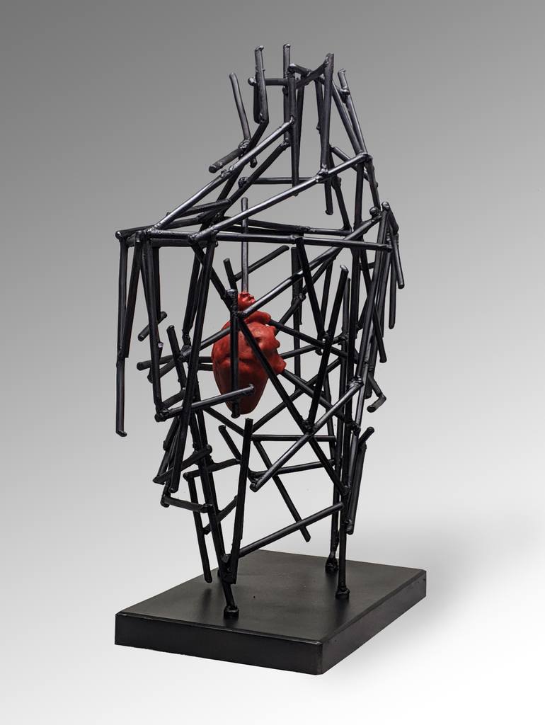 Original Figurative Body Sculpture by Roman Rabyk