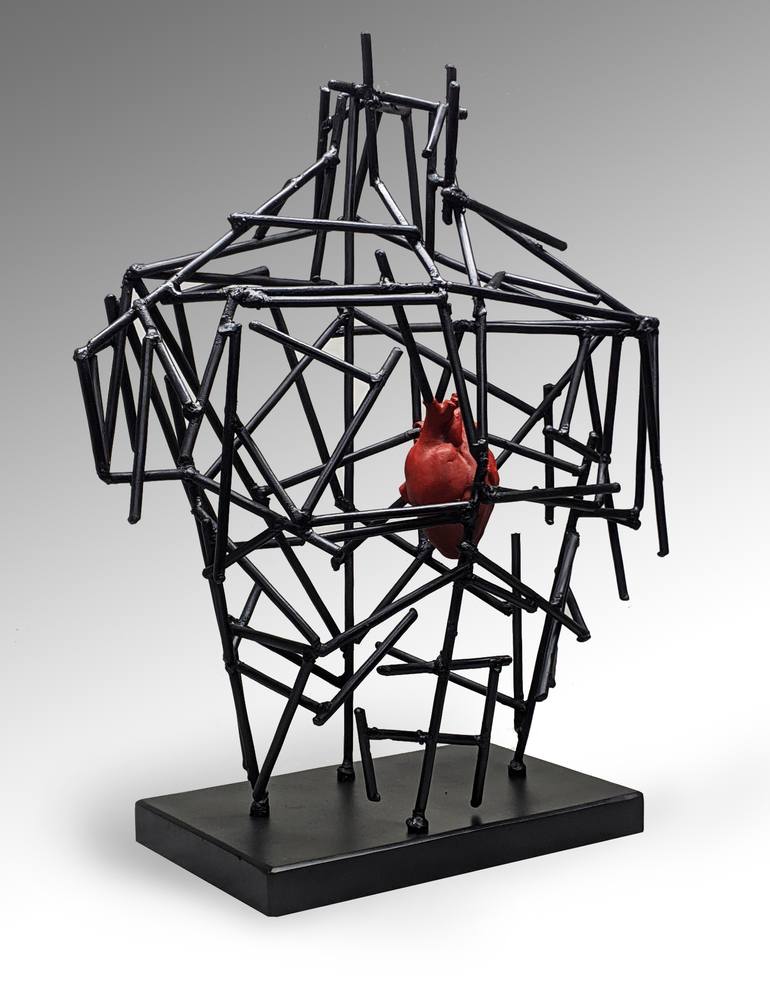 Original Figurative Body Sculpture by Roman Rabyk