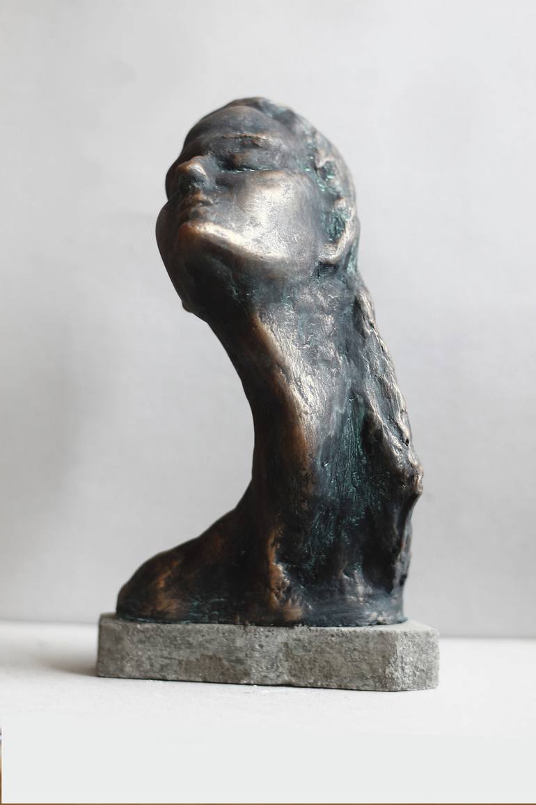 Original Modern Women Sculpture by Roman Rabyk