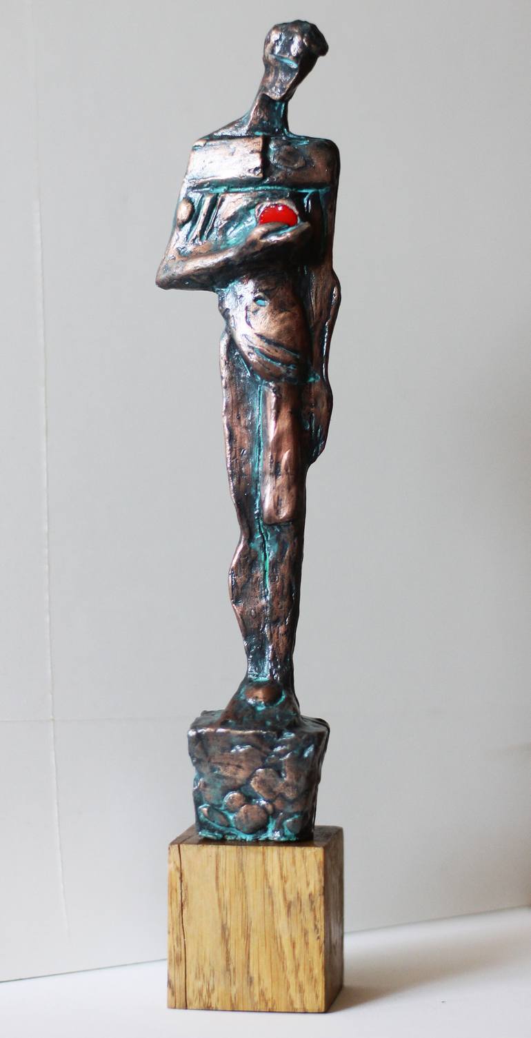 Original Figurative Religious Sculpture by Roman Rabyk
