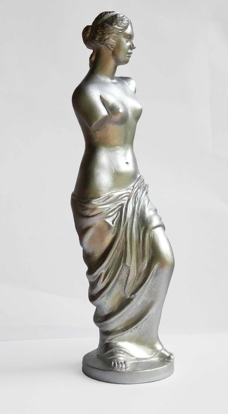 Venus Silver Sculpture By Roman Rabyk Saatchi Art