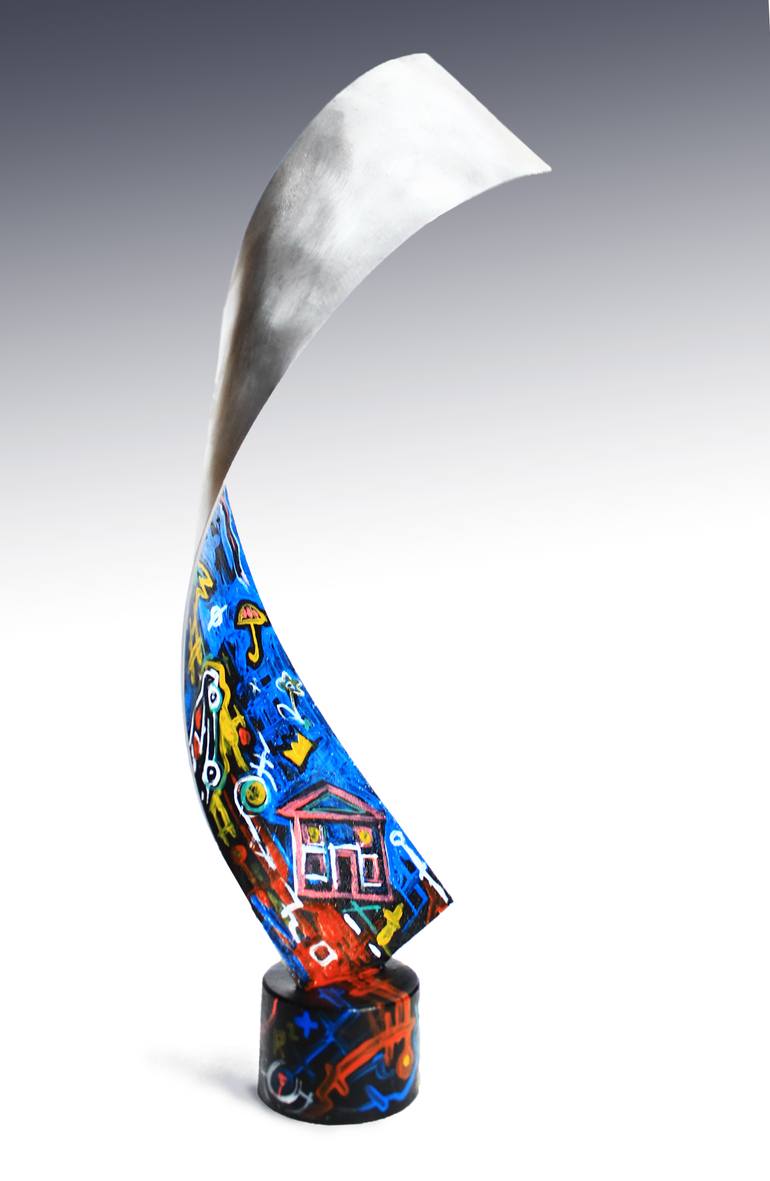 Original Minimalism Abstract Sculpture by Roman Rabyk