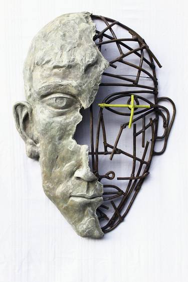 Original Fine Art Portrait Sculpture by Roman Rabyk