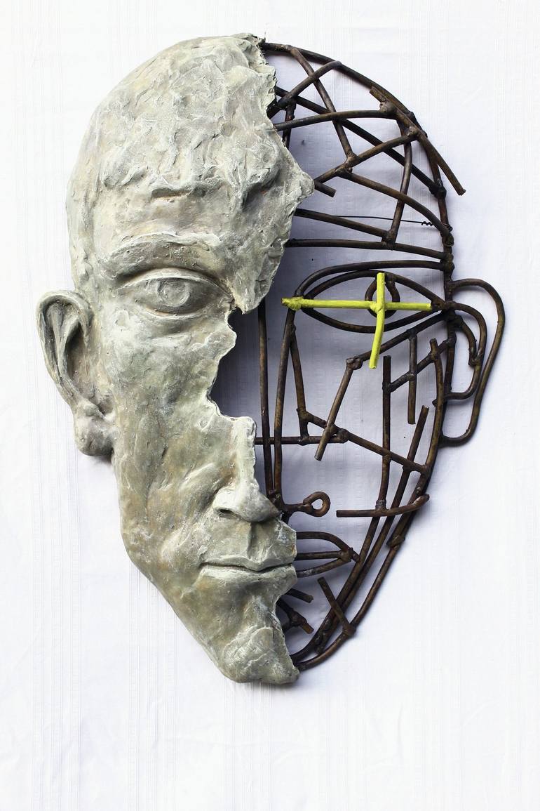 Original Portrait Sculpture by Roman Rabyk