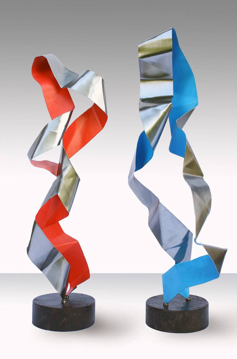 Original Abstract Expressionism Abstract Sculpture by Roman Rabyk