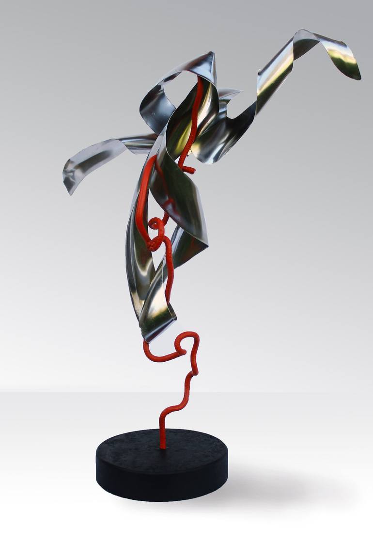 Original Abstract Expressionism Abstract Sculpture by Roman Rabyk