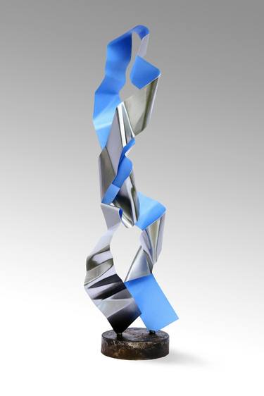 Original Abstract Expressionism Abstract Sculpture by Roman Rabyk