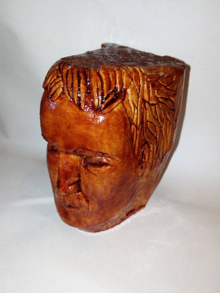 Original Realism People Sculpture by Daddy Noob