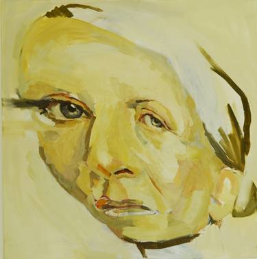 Original Portrait Painting by Giovanna Antoniou