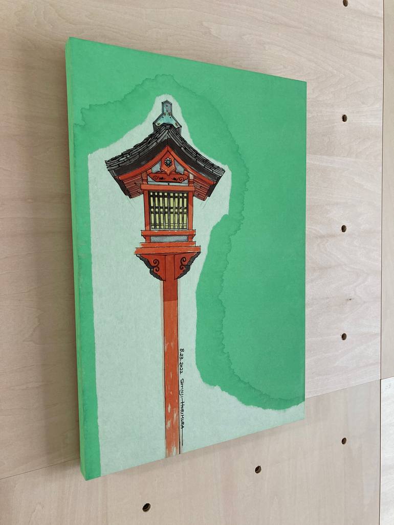 Original Other Architecture Painting by Shinji Horimura