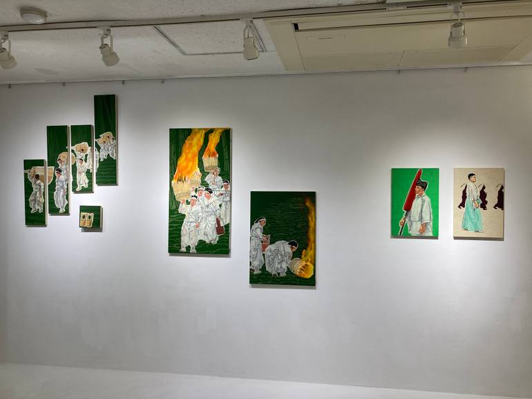 Original Figurative Men Painting by Shinji Horimura