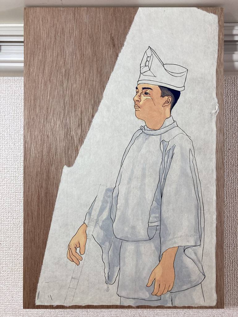 Original Figurative Men Painting by Shinji Horimura