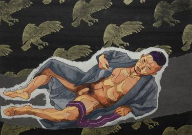 Print of Figurative Erotic Paintings by Shinji Horimura
