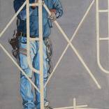 Scaffolder in West Tenma by Shinji Horimura