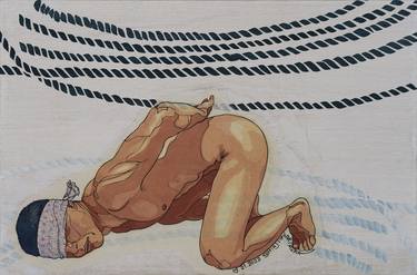 Original Figurative Erotic Paintings by Shinji Horimura