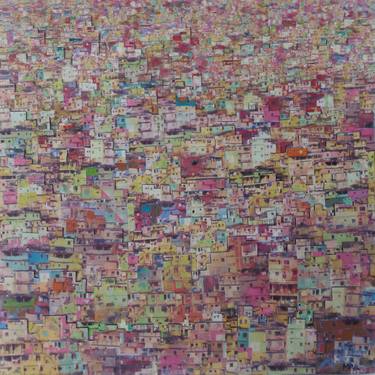 Print of Abstract Cities Collage by Mariana Ponce de Leon