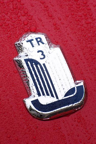 Triumph TR3 1961 Emblem Red thumb