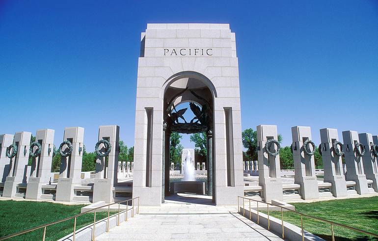 Original Outer Space Photography by Richard Latoff | Documentary Art on Canvas | The Pacific Arch from the South - Limited Edition 1 of 50