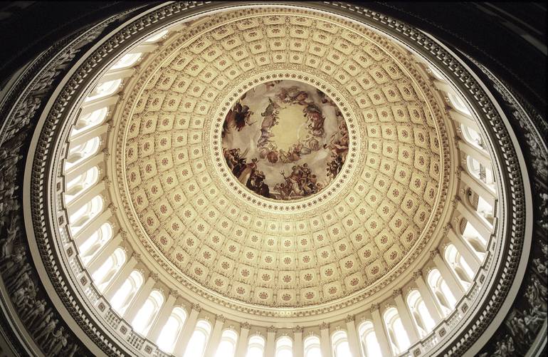 Us Capitol Dome Interior Limited Edition 1 Of 50