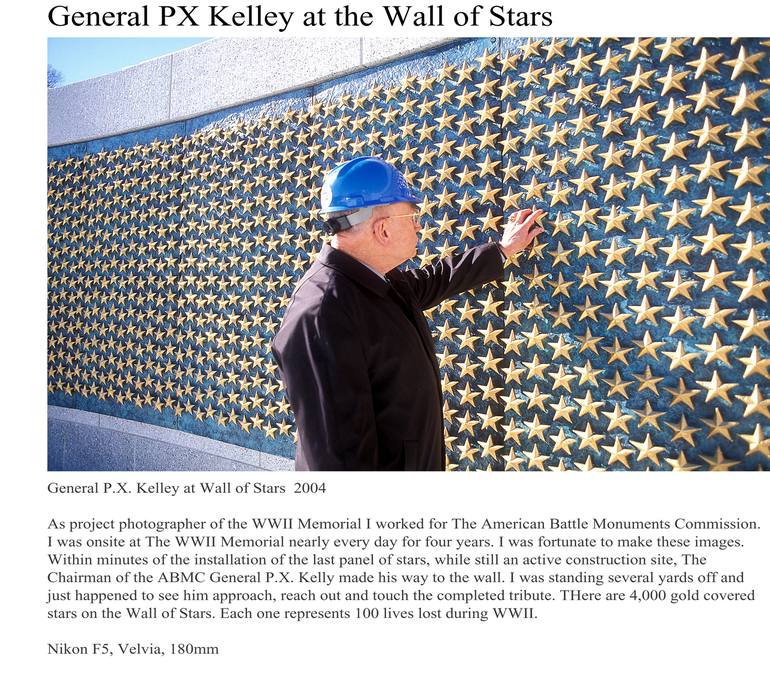 Gen Ps Kelley At The Wall Of Stars Limited Edition 1 Of 50 Photography By Richard Latoff Saatchi Art