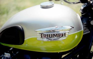 Triumph Fuel Tank Green - Limited Edition 1 of 50 thumb