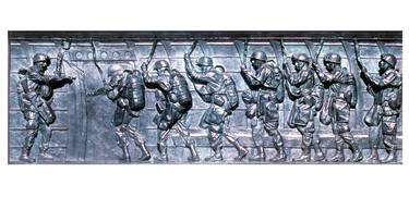 Airborne Relief Panel National WWII Memorial - Limited Edition 1 of 50 thumb