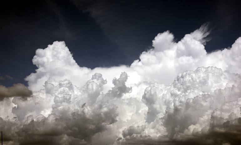 Original Landscape Photography by Richard Latoff | Documentary Art on Canvas | Ride the Big Dog in the Sky - Limited Edition 1 of 50