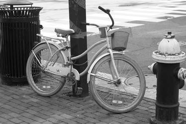 Bicycle Chained to a Pole - Limited Edition of 50 thumb