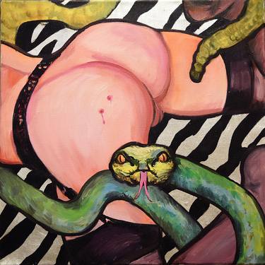Original Pop Art Erotic Paintings by BIMBO Art