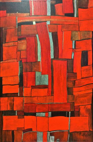 Print of Abstract Paintings by Ann-Rita Wold