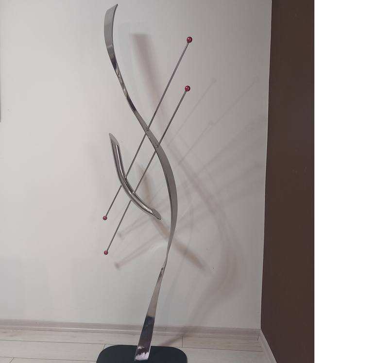 Original Abstract Expressionism Abstract Sculpture by Marjan Ristovski