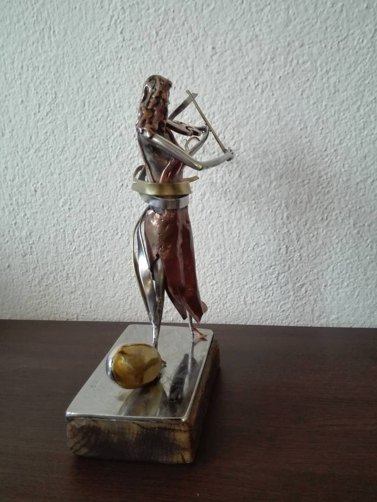 Original Fine Art Love Sculpture by Marjan Ristovski