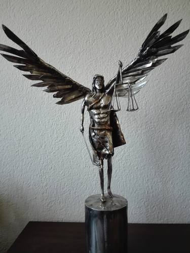 Original Figurative Religion Sculpture by Marjan Ristovski