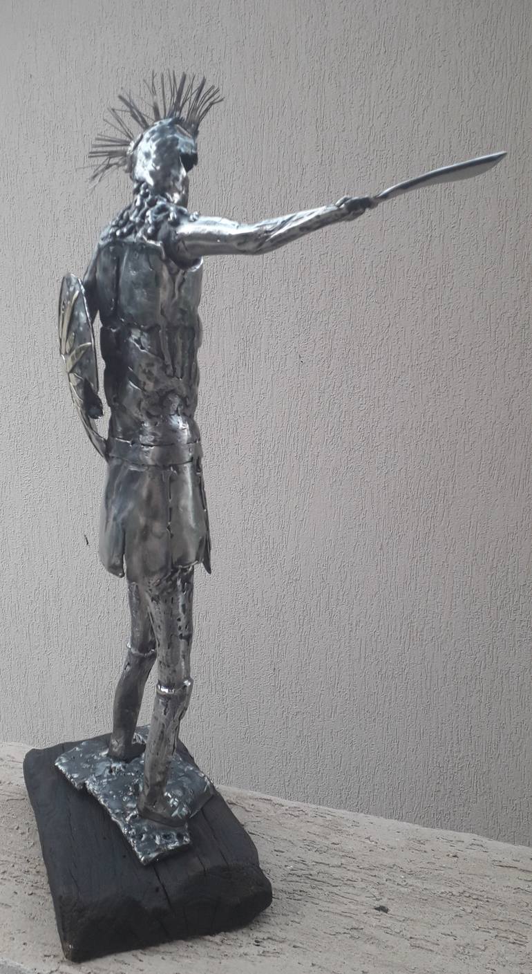 Original Men Sculpture by Marjan Ristovski