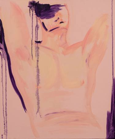 Print of Figurative Erotic Paintings by Anna Ovsiankina