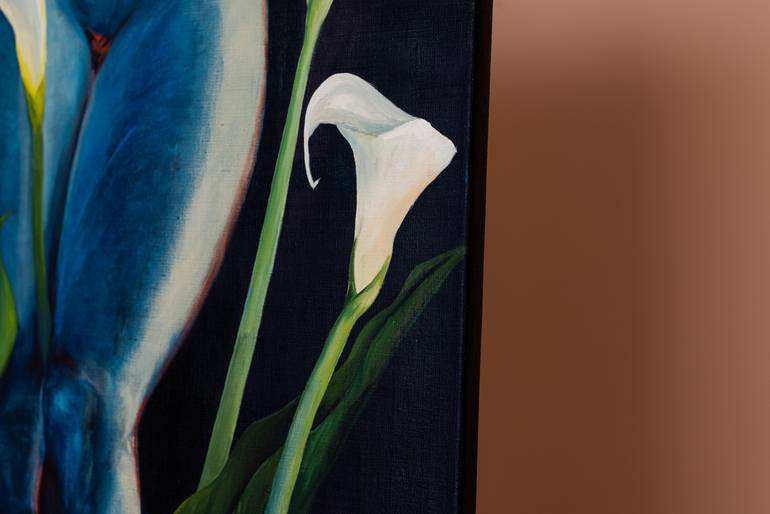 Original Figurative Erotic Painting by Anna Ovsiankina