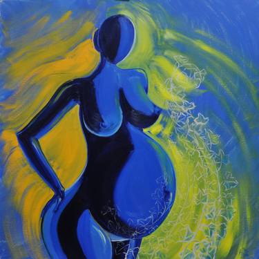 Expecting - Original painting thumb